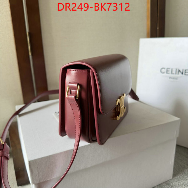 Celine Bags(TOP)-Triomphe Series cheap high quality replica ID: BK7312 $: 249USD,