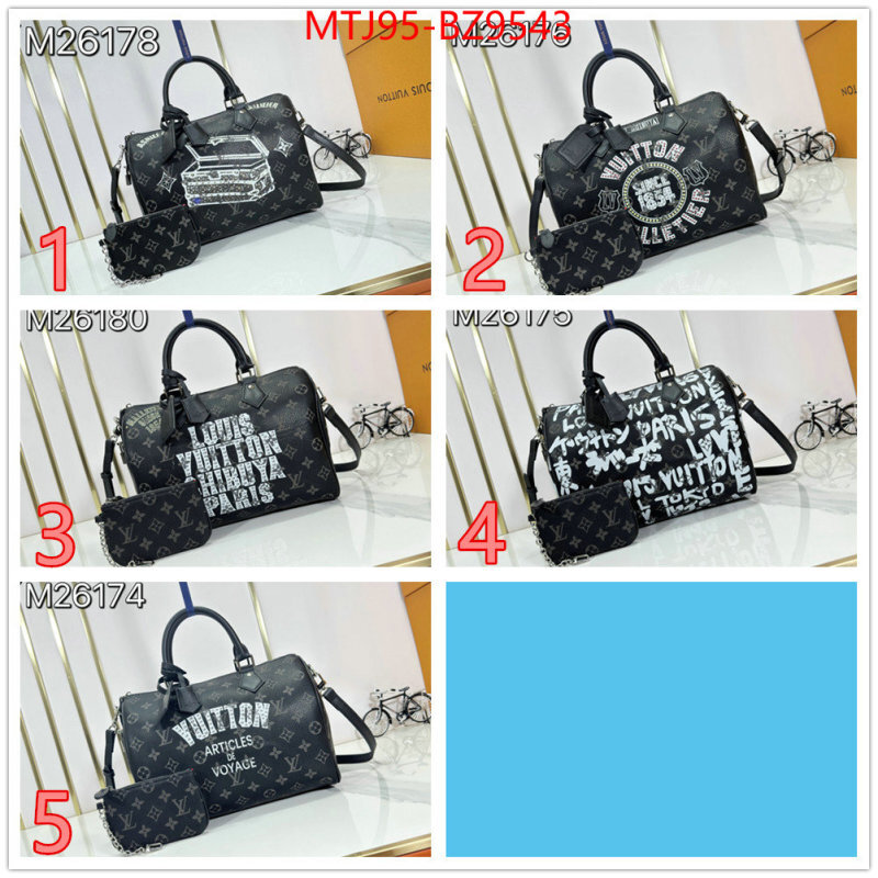LV Bags(4A)-Speedy- 2024 replica wholesale cheap sales online ID: BZ9543 $: 95USD,
