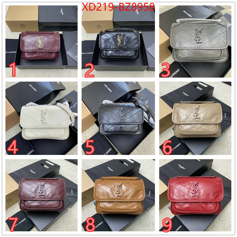 YSL Bags(4A)-Niki Series what's the best place to buy replica ID: BZ8958 $: 219USD,