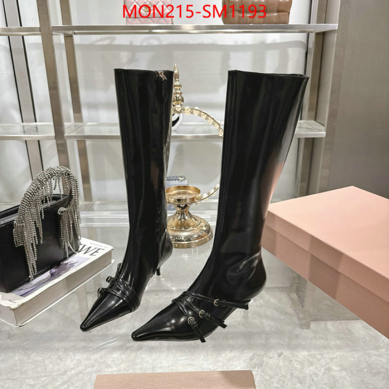 Women Shoes-Miu Miu mirror copy luxury ID: SM1193 $: 215USD