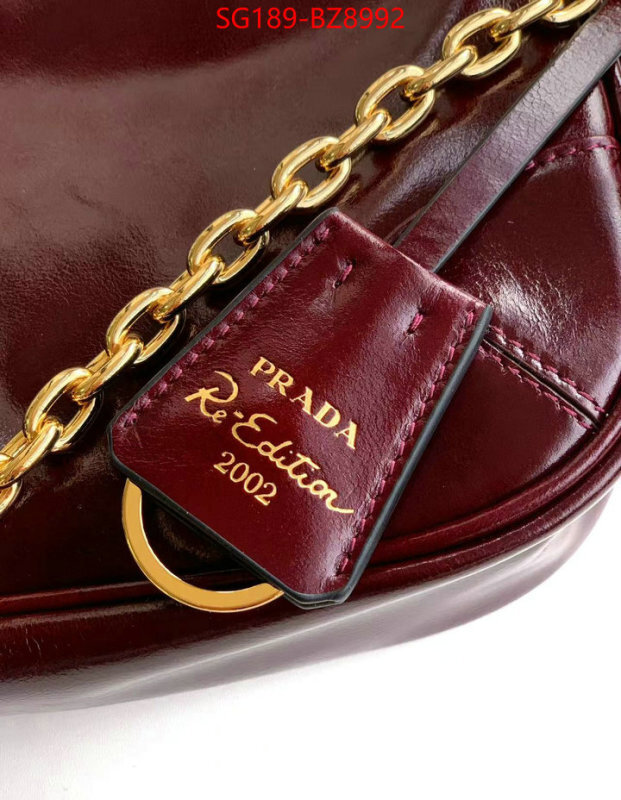 Prada Bags(TOP)-Crossbody- 2024 aaaaa replica 1st copy ID: BZ8992 $: 189USD,