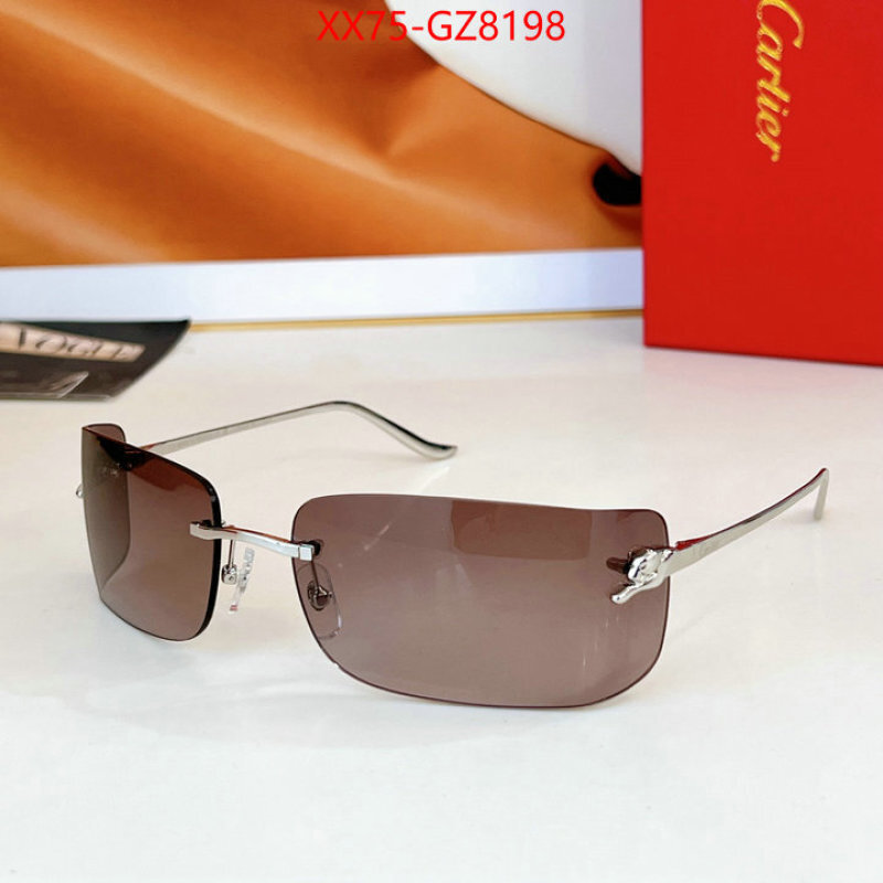 Glasses-Cartier knockoff ID: GZ8198 $: 75USD