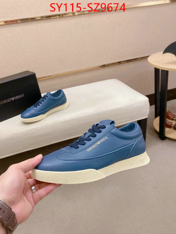 Men shoes-Armani where should i buy replica ID: SZ9674 $: 115USD