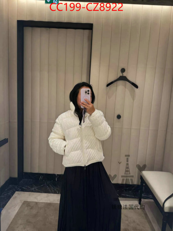 Down jacket Women-Moncler best quality fake ID: CZ8922 $: 199USD