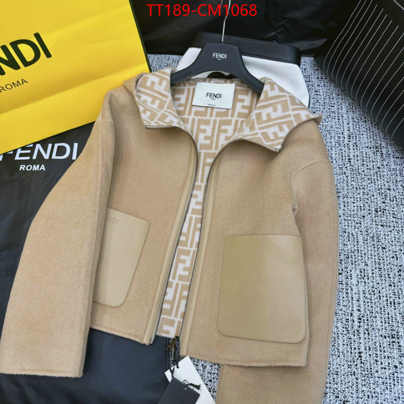 Down jacket Women-Fendi high quality ID: CM1068 $: 189USD