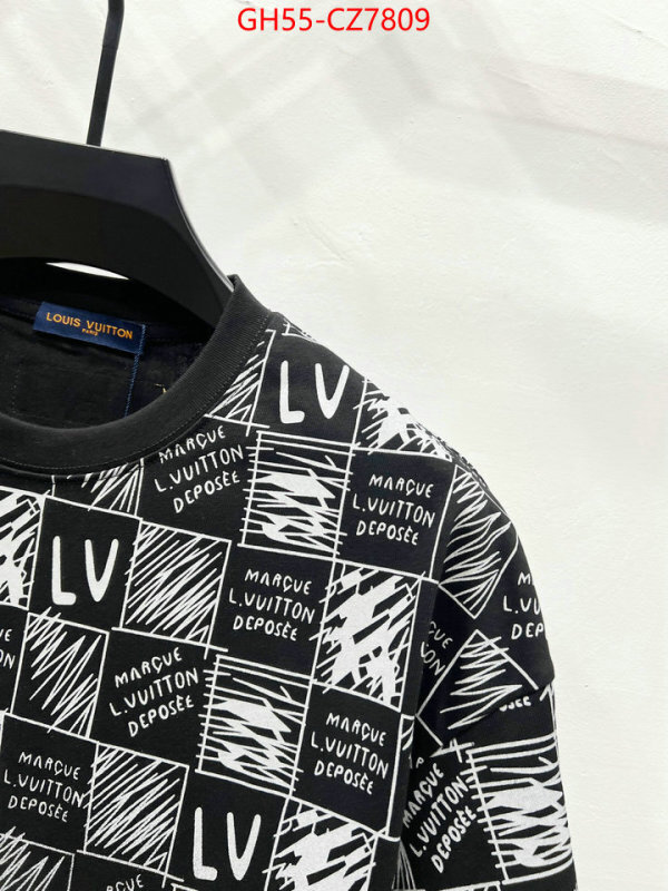 Clothing-LV good quality replica ID: CZ7809 $: 55USD