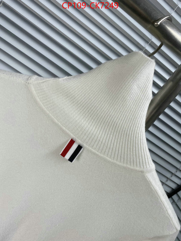 Clothing-Thom Browne buy high-quality fake ID: CK7249 $: 109USD