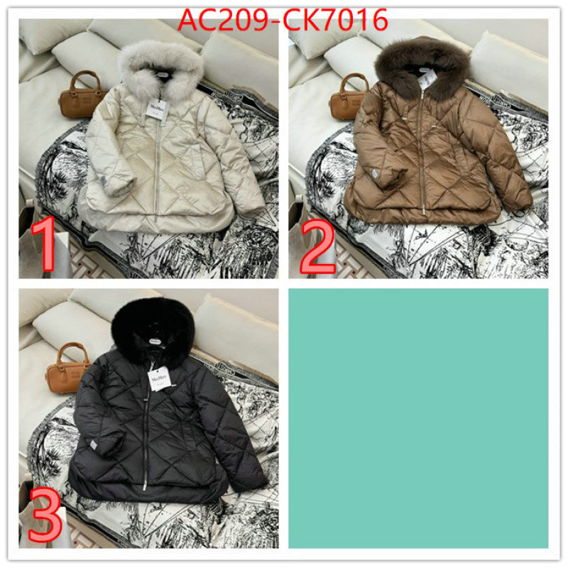 Down jacket Women-MaxMara ID: CK7016 $: 209USD