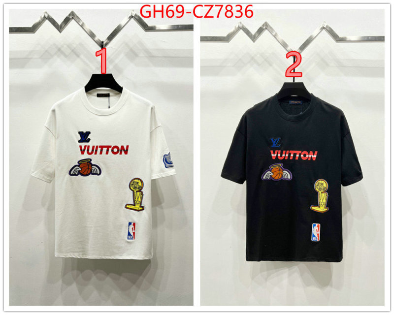 Clothing-LV best quality replica ID: CZ7836 $: 69USD