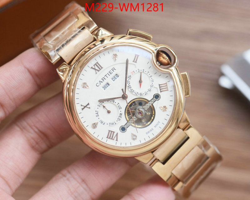 Watch(TOP)-Cartier new designer replica ID: WM1281 $: 229USD