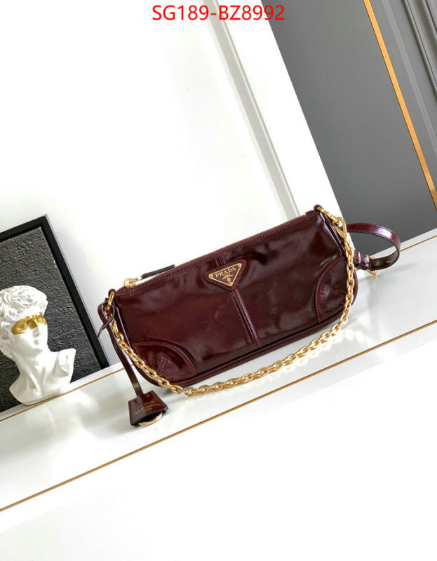 Prada Bags(TOP)-Crossbody- 2024 aaaaa replica 1st copy ID: BZ8992 $: 189USD,