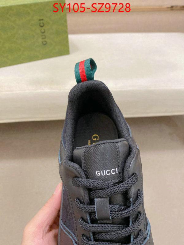 Men Shoes-Gucci 1:1 replica wholesale ID: SZ9728 $: 105USD