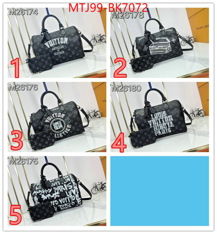 LV Bags(4A)-Speedy- wholesale replica ID: BK7072 $: 99USD,