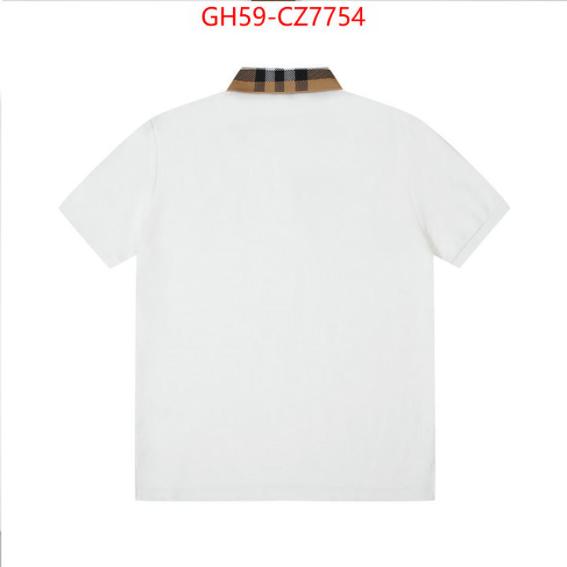 Clothing-Burberry wholesale imitation designer replicas ID: CZ7754 $: 59USD