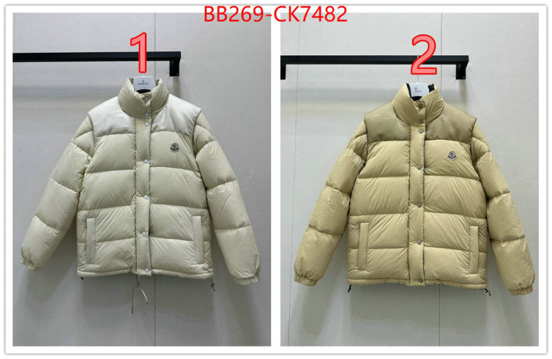 Down jacket Women-Moncler buy replica ID: CK7482 $: 269USD