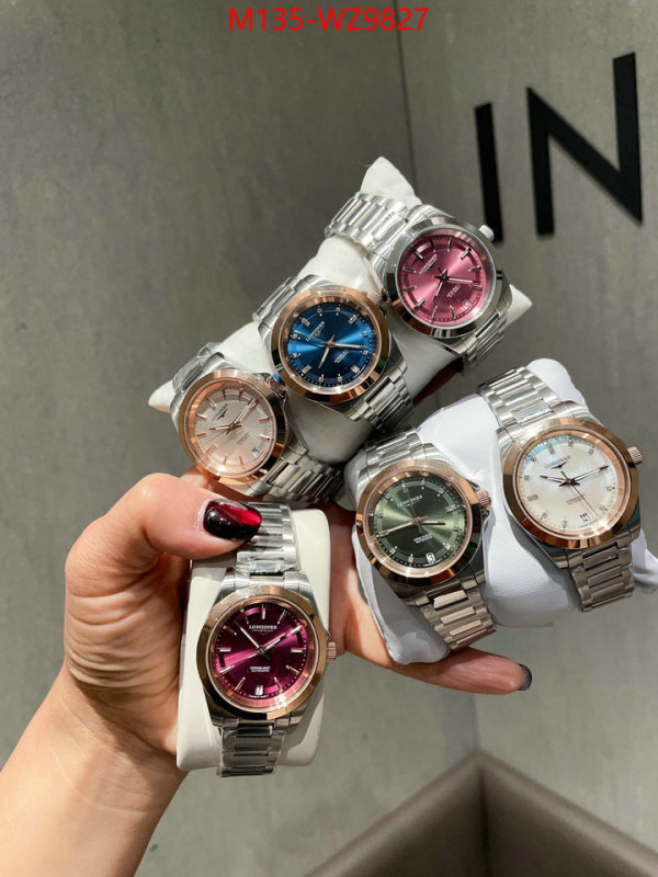 Watch(4A)-Longines luxury shop ID: WZ9827 $: 135USD