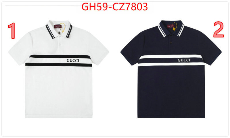 Clothing-Gucci best replica quality ID: CZ7803 $: 59USD