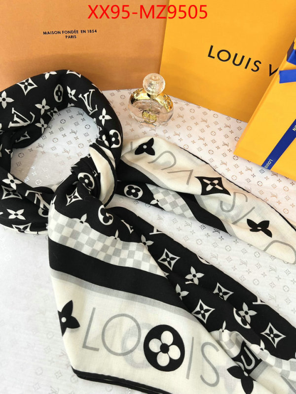 Scarf-LV luxury fake ID: MZ9505 $: 95USD