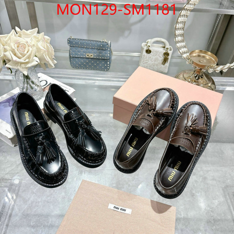 Women Shoes-Miu Miu online store ID: SM1181 $: 129USD