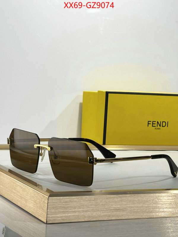 Glasses-Fendi 7 star quality designer replica ID: GZ9074 $: 69USD