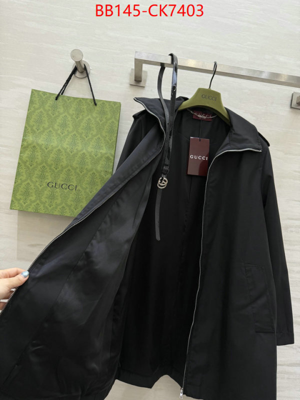 Clothing-Gucci is it illegal to buy dupe ID: CK7403 $: 145USD
