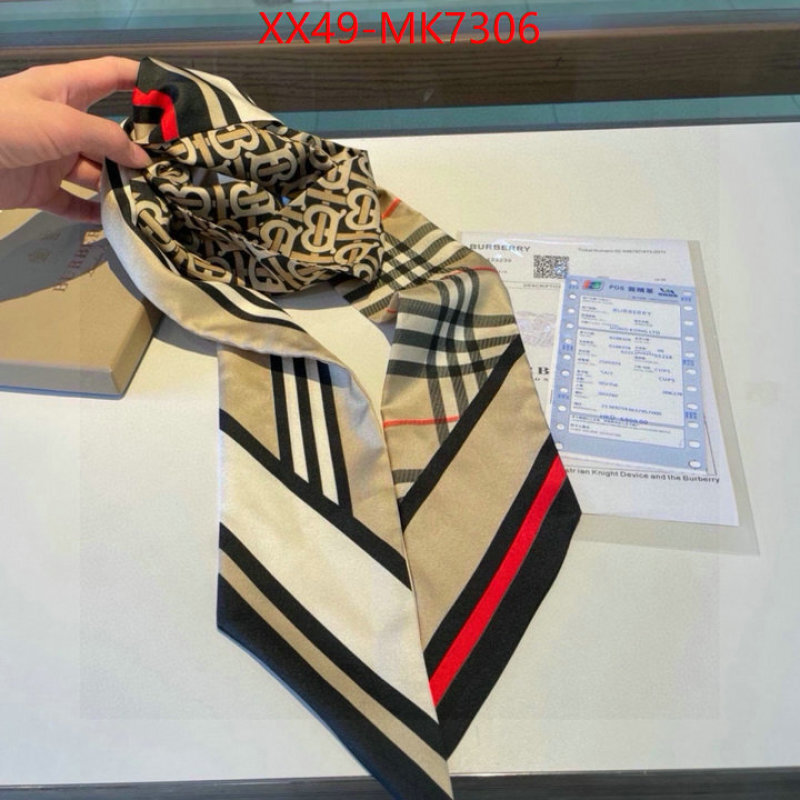 Scarf-Burberry shop ID: MK7306 $: 49USD
