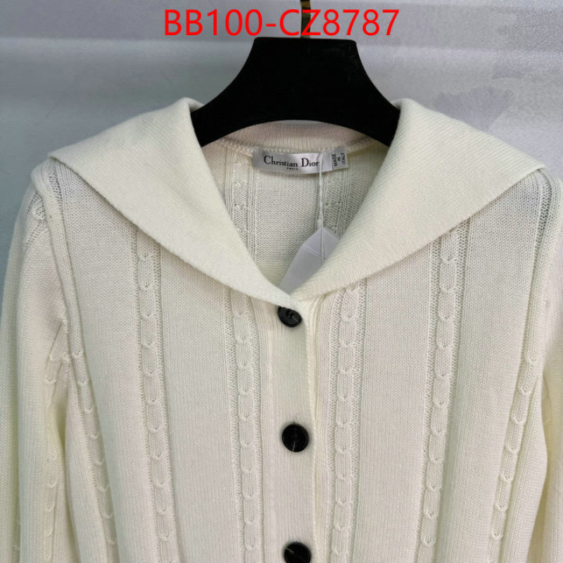 Clothing-Dior cheap wholesale ID: CZ8787 $: 100USD