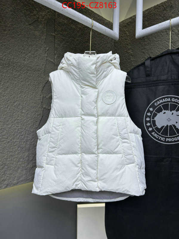Down jacket Women-Canada Goose luxury cheap replica ID: CZ8163 $: 195USD