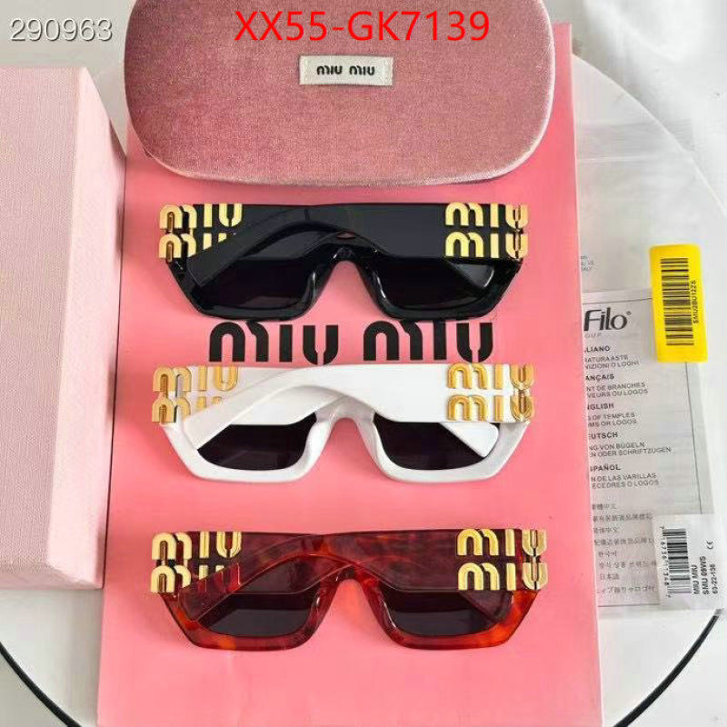 Glasses-Miu Miu shop the best high quality ID: GK7139 $: 55USD