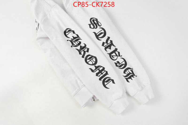 Clothing-Chrome Hearts replcia cheap from china ID: CK7258 $: 85USD
