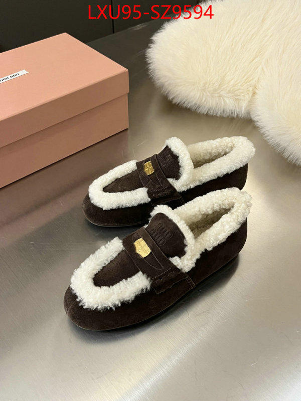Women Shoes-Miu Miu shop the best high authentic quality replica ID: SZ9594 $: 95USD