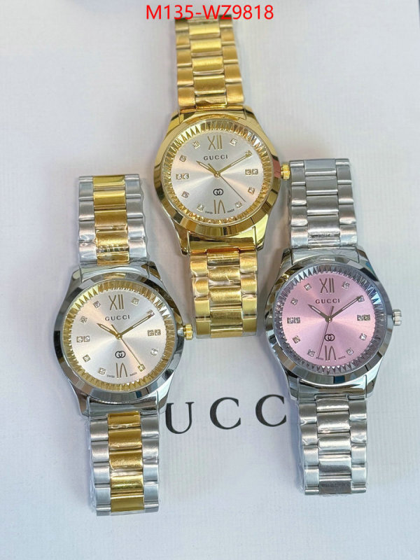 Watch(4A)-Gucci 1:1 ID: WZ9818 $: 135USD