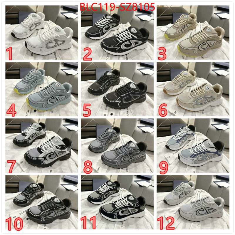 Men shoes-Dior outlet 1:1 replica ID: SZ8105 $: 119USD