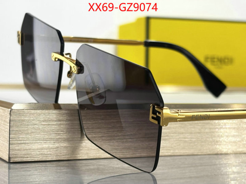 Glasses-Fendi 7 star quality designer replica ID: GZ9074 $: 69USD