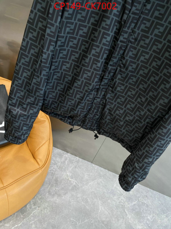 Clothing-Fendi ID: CK7002 $: 149USD
