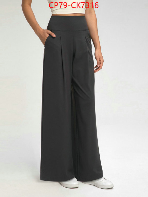 Clothing-Lululemon 2024 replica ID: CK7316 $: 79USD