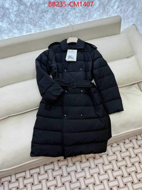 Down jacket Women-Burberry aaaaa replica designer ID: CM1407 $: 235USD