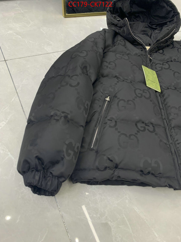 Down jacket Men-Gucci high-end designer ID: CK7122 $: 179USD
