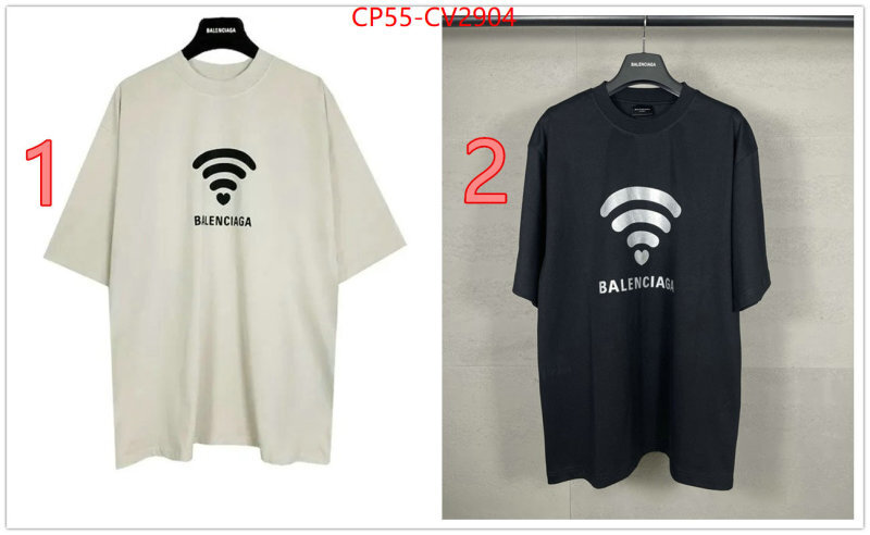 Clothing-Balenciaga replcia cheap ID: CV2904 $: 55USD