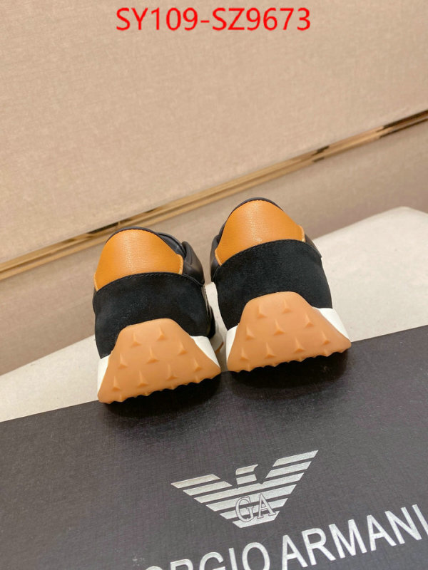 Men shoes-Armani top perfect fake ID: SZ9673 $: 109USD
