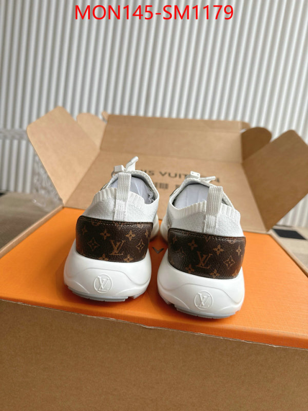 Men Shoes-LV counter quality ID: SM1179 $: 145USD