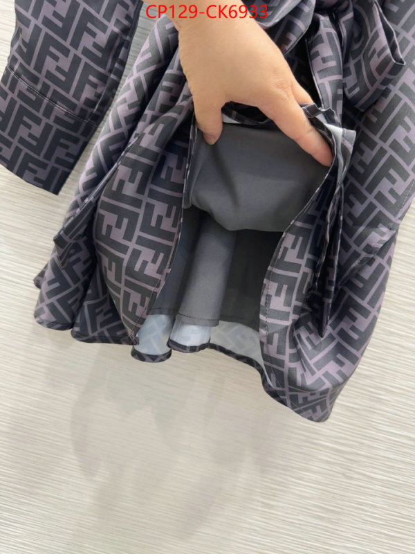 Clothing-Fendi ID: CK6933 $: 129USD