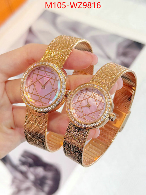 Watch(4A)-Dior buy 1:1 ID: WZ9816 $: 105USD