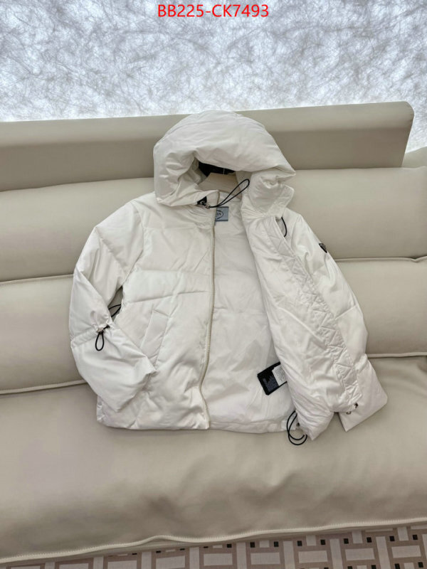 Down jacket Women-Prada find replica ID: CK7493 $: 225USD