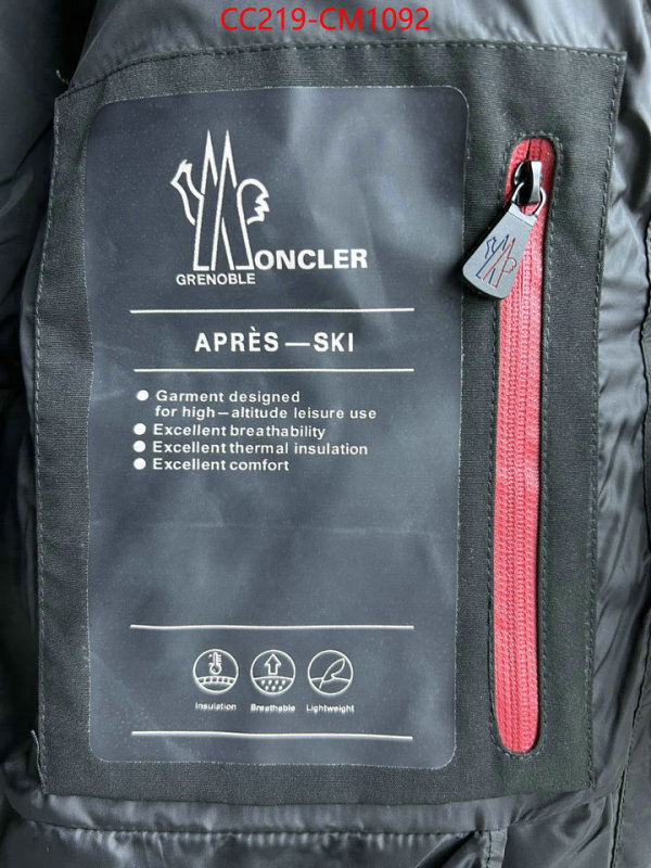 Down jacket Men-Moncler the most popular ID: CM1092 $: 219USD