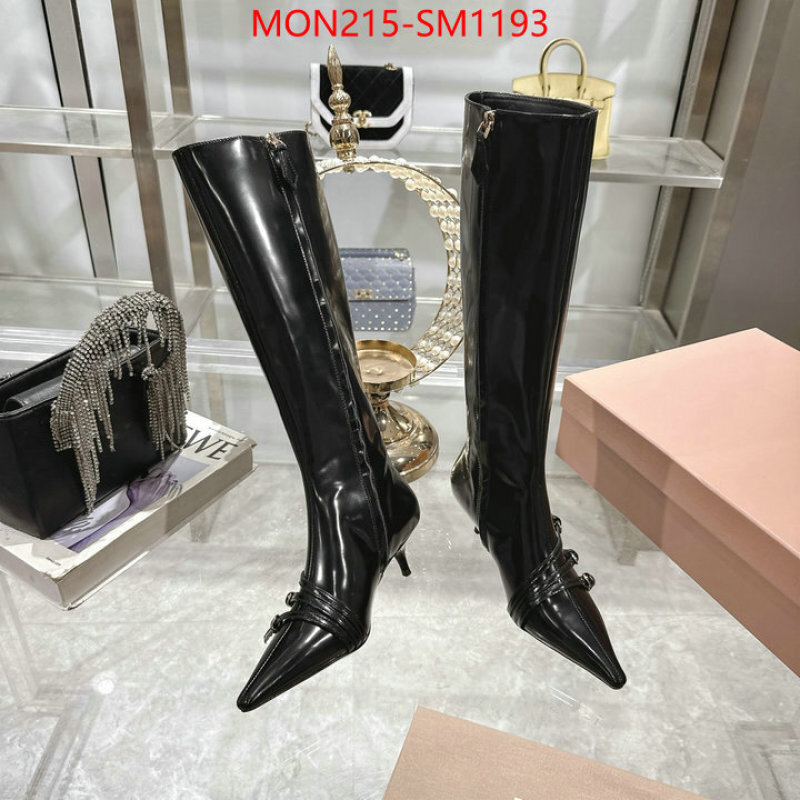 Women Shoes-Miu Miu mirror copy luxury ID: SM1193 $: 215USD