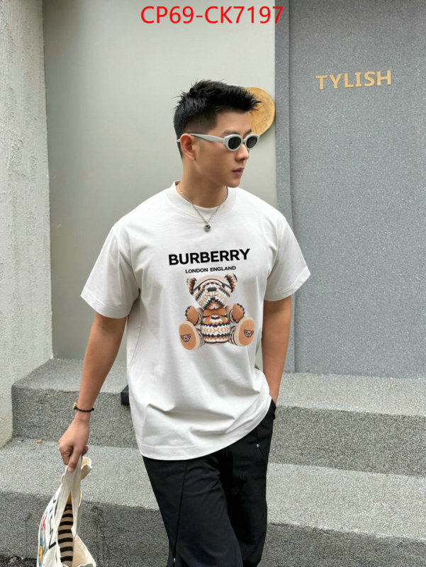 Clothing-Burberry designer high replica ID: CK7197 $: 69USD