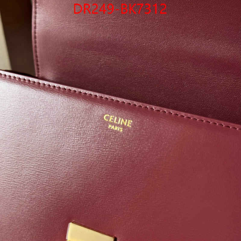 Celine Bags(TOP)-Triomphe Series cheap high quality replica ID: BK7312 $: 249USD,