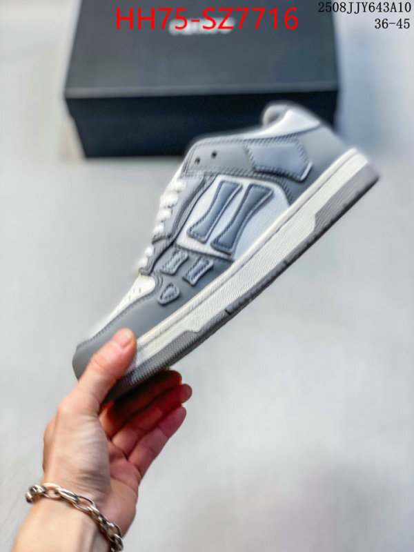 Men Shoes-AMIRI wholesale ID: SZ7716 $: 75USD