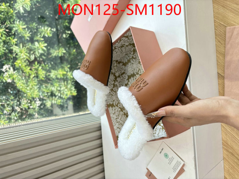 Women Shoes-Miu Miu best quality replica ID: SM1190 $: 125USD